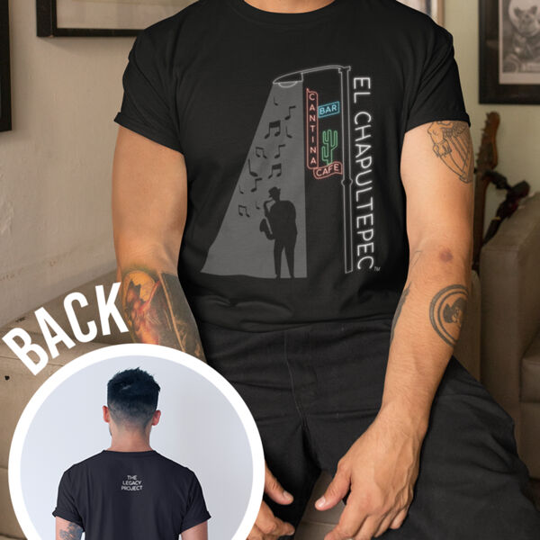 700-Neon Sign Jazz Man - Unisex Short Sleeve Thumbnail